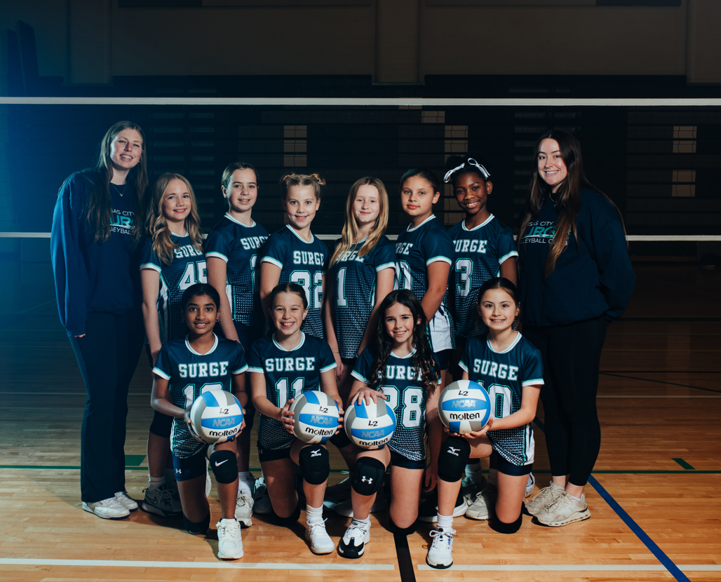 KC Surge team photo 2025-2026 season.